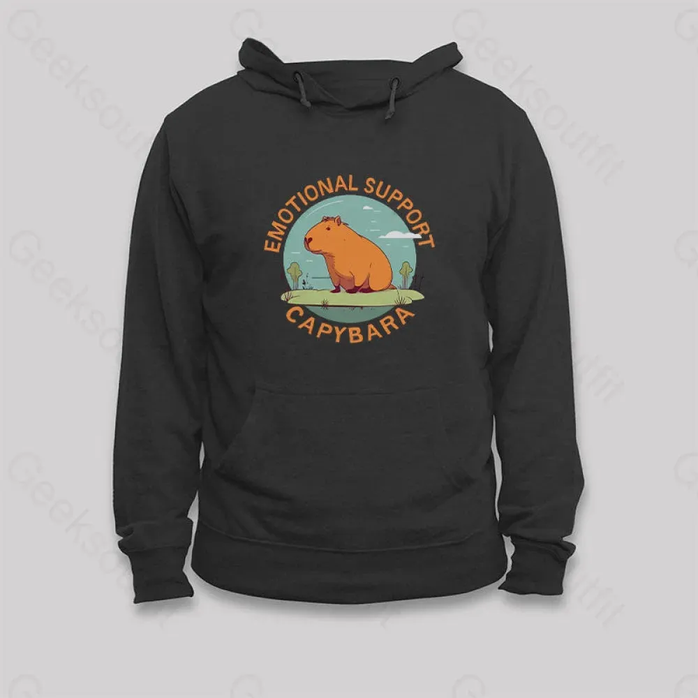 Alternative view of Emotional Support Capybara Hoodie