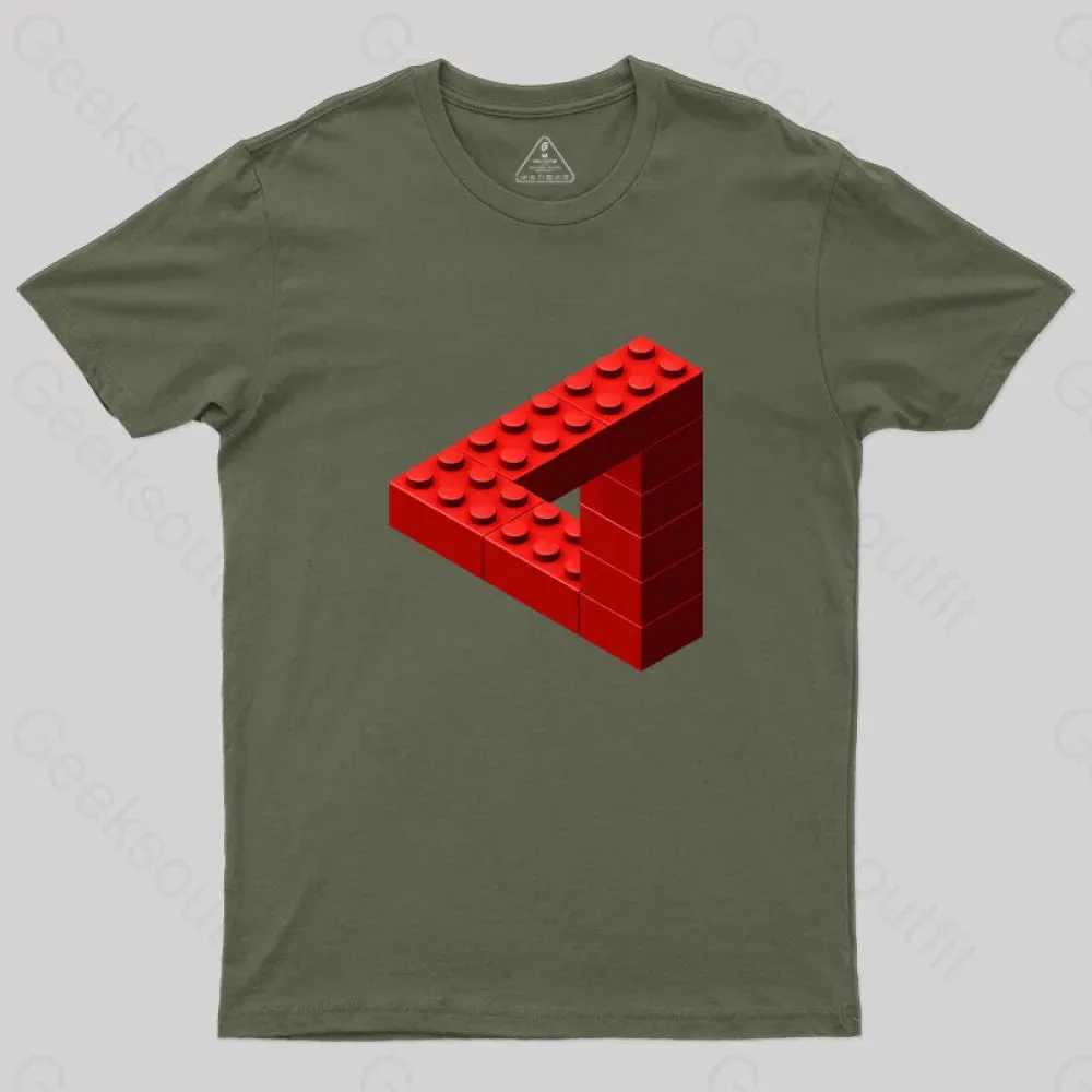 Escher Toy Bricks T-Shirt - Image 4