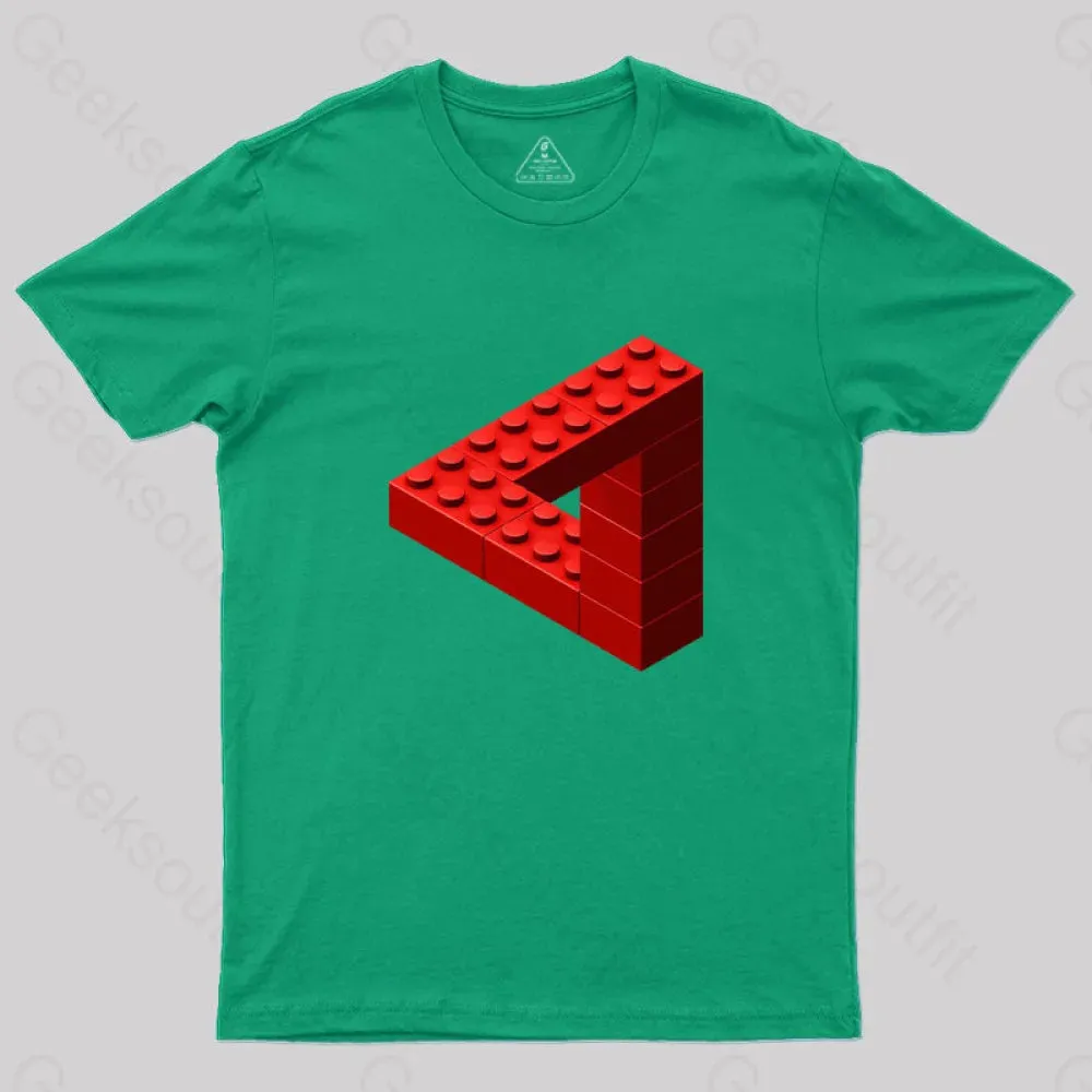 Escher Toy Bricks T-Shirt - Image 8