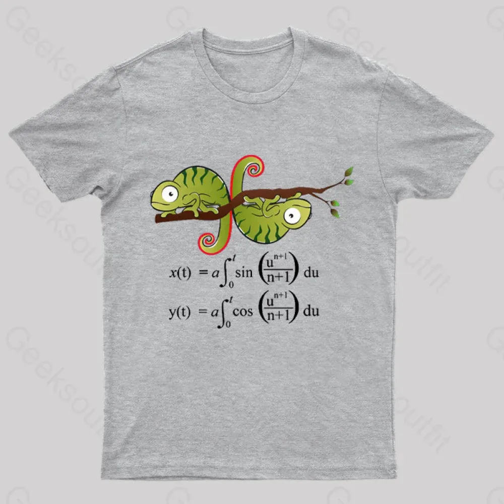 Euler Spiral Nerd T-Shirt - Image 7