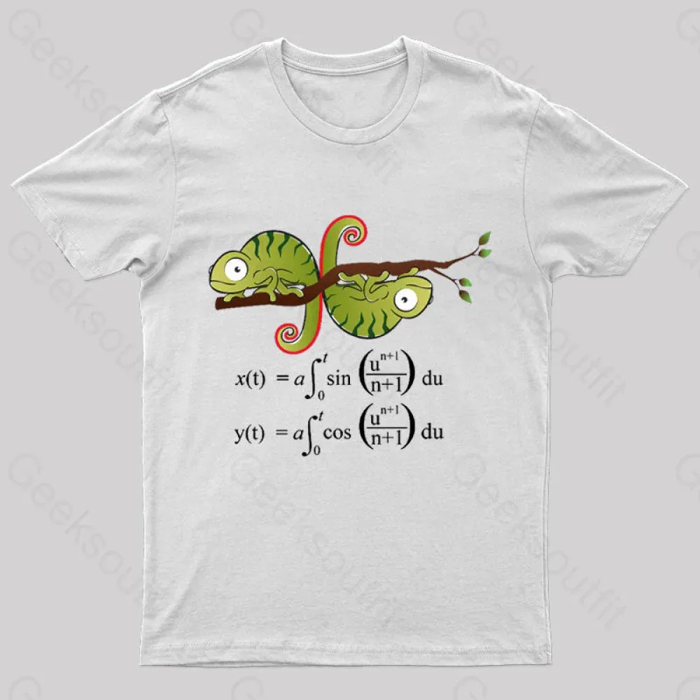Euler Spiral Nerd T-Shirt - Image 8