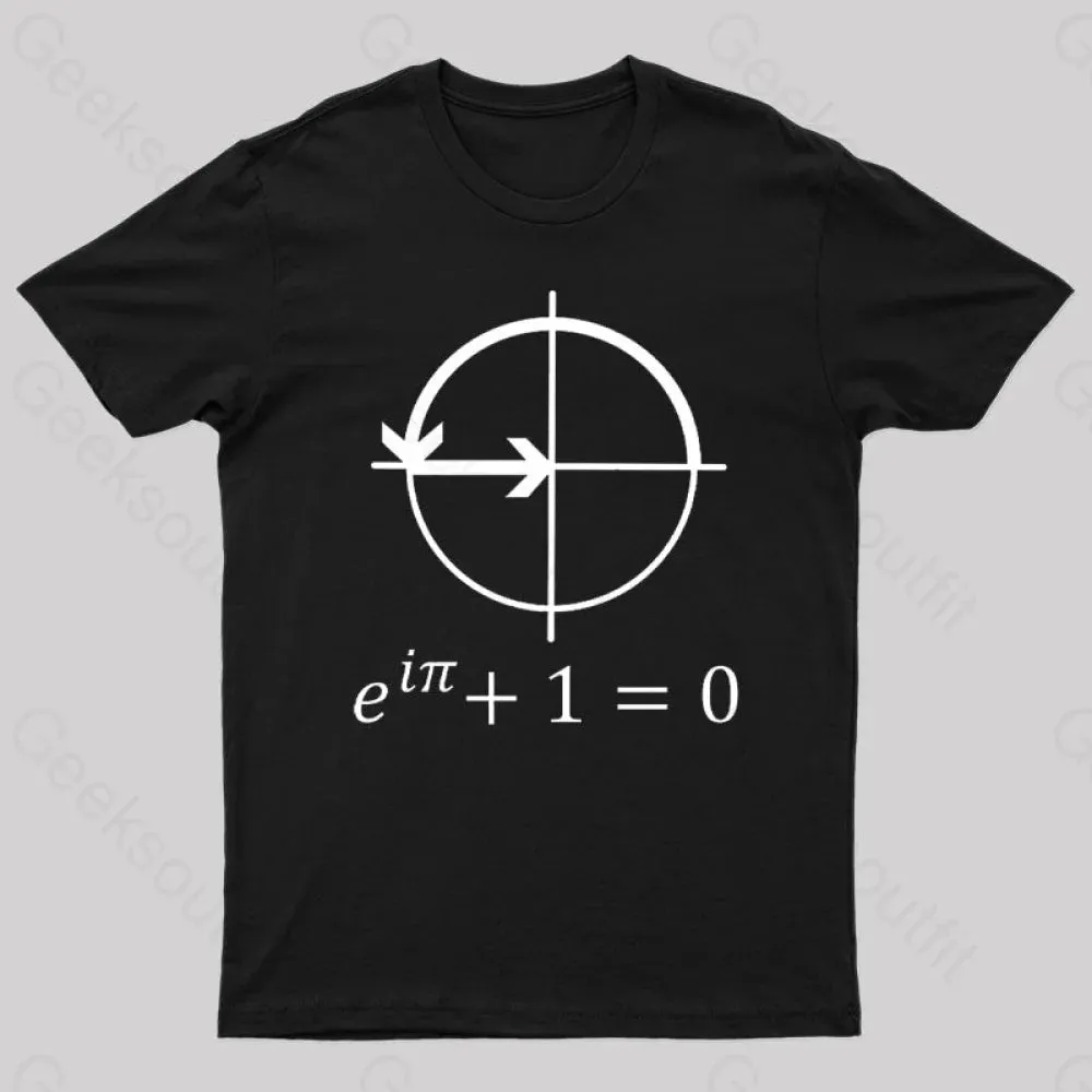 Euler's Identity Geek T-Shirt - Image 2