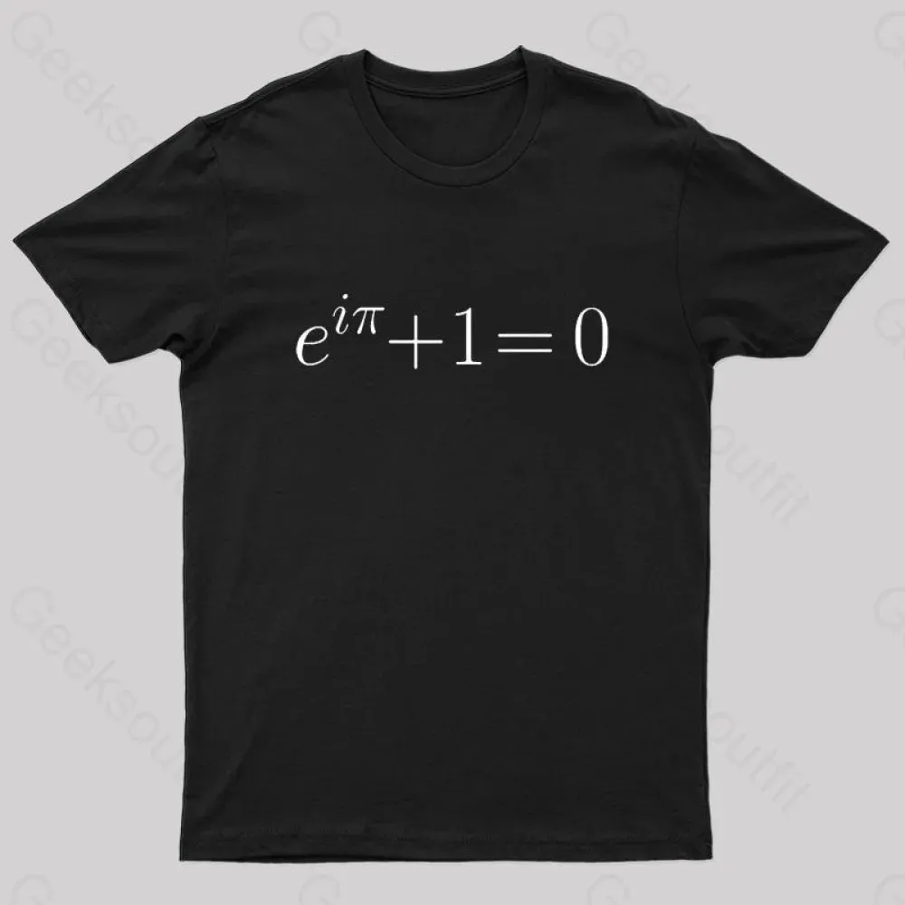 Euler's Identity Nerd T-Shirt - Image 2