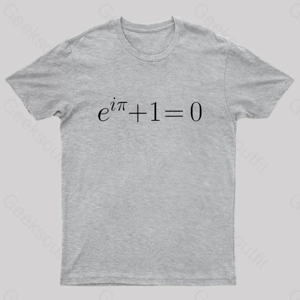 Euler's Identity Nerd T-Shirt - Image 4