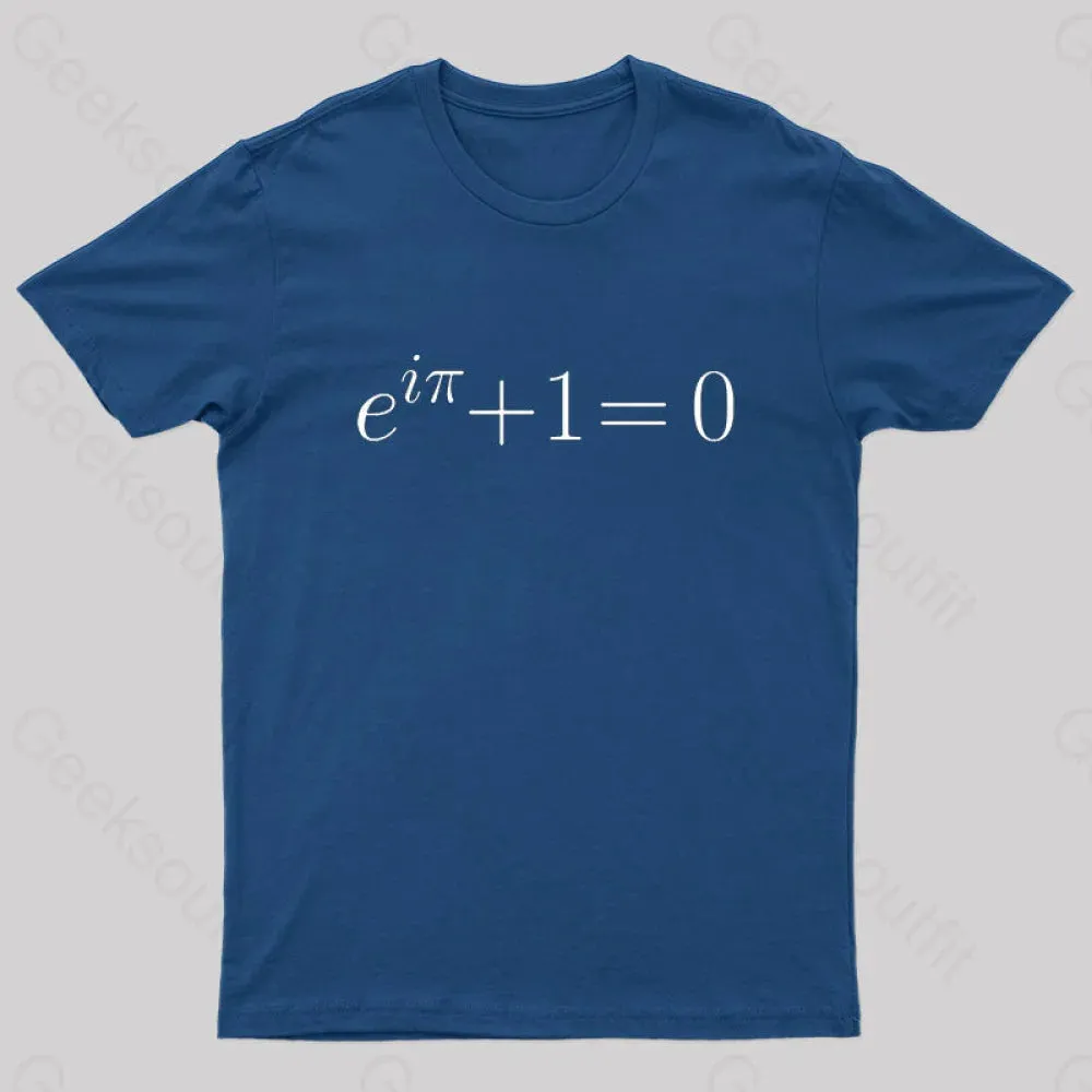 Euler's Identity Nerd T-Shirt - Image 3