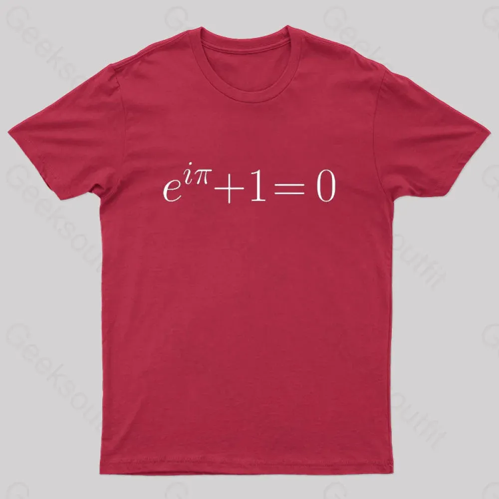 Euler's Identity Nerd T-Shirt - Image 6