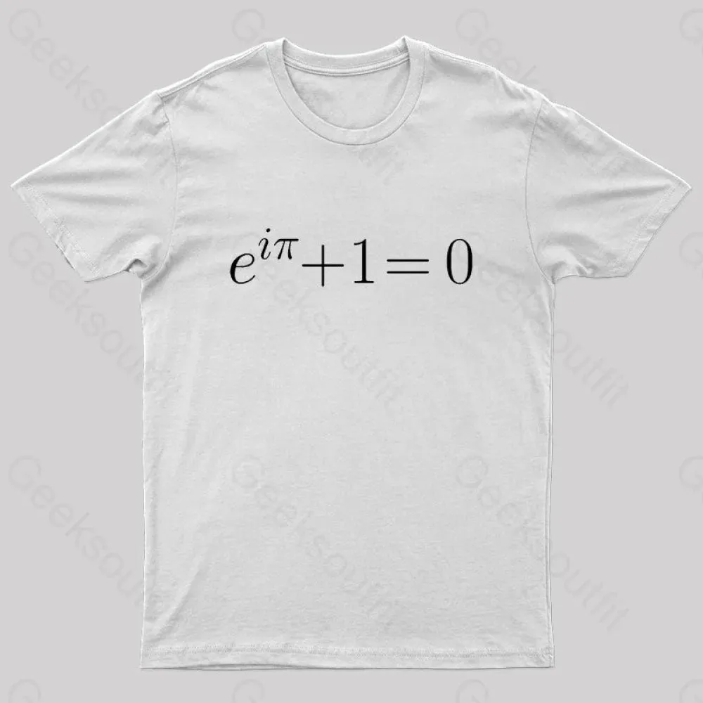 Euler's Identity Nerd T-Shirt - Image 8