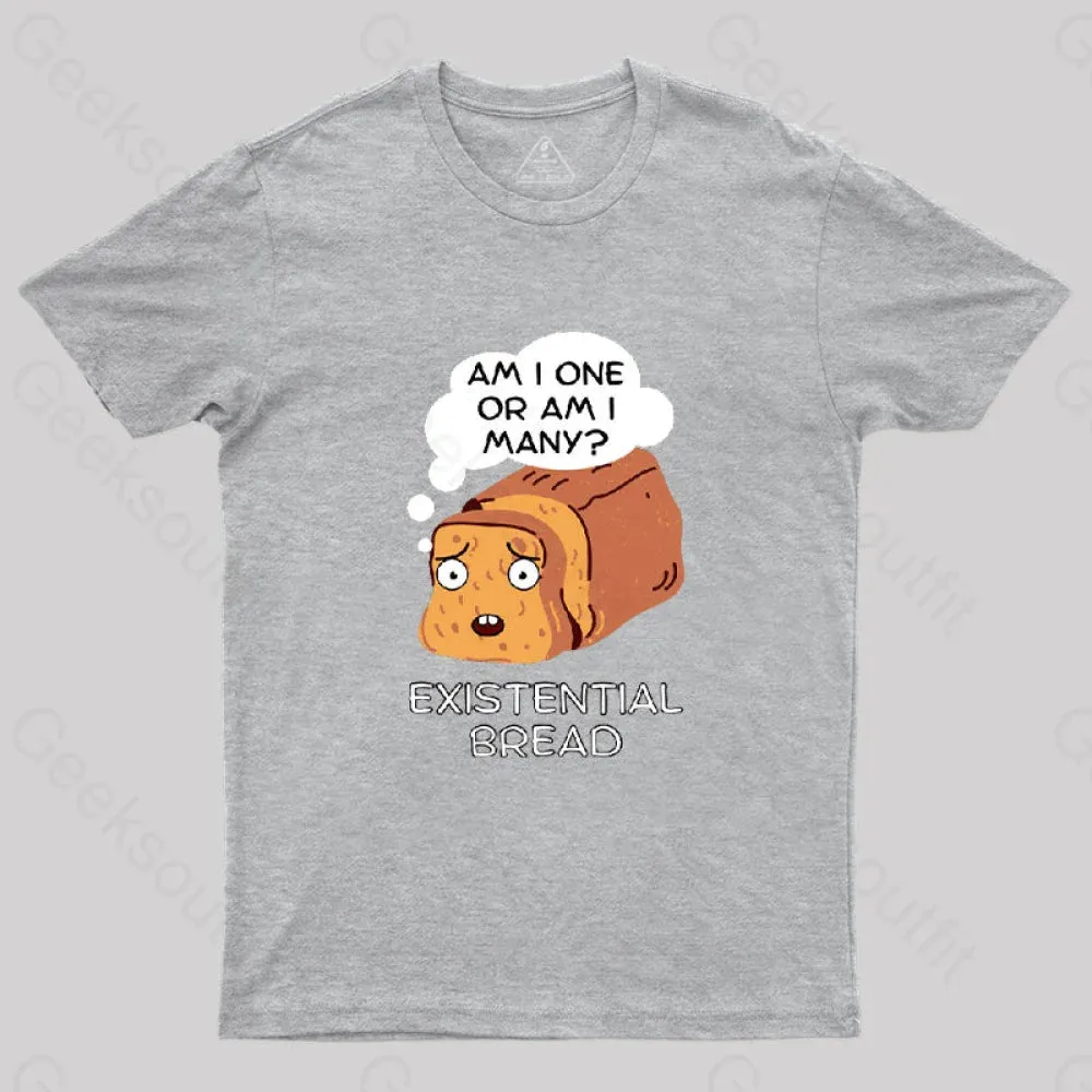 Existential Bread: Kawaii Bread Pun T-Shirt - Image 6