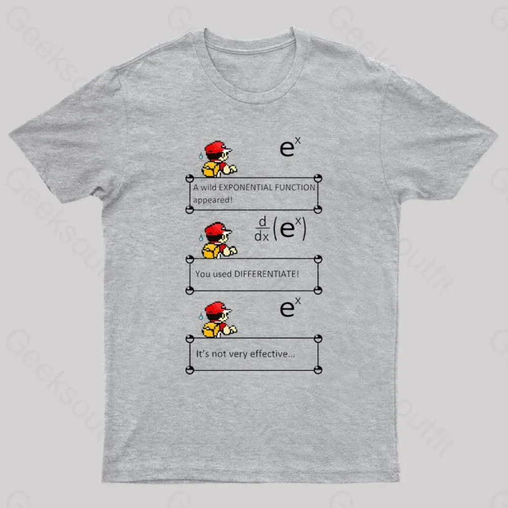 Exponential Adventure: Battle of Differentials T-Shirt - Image 3