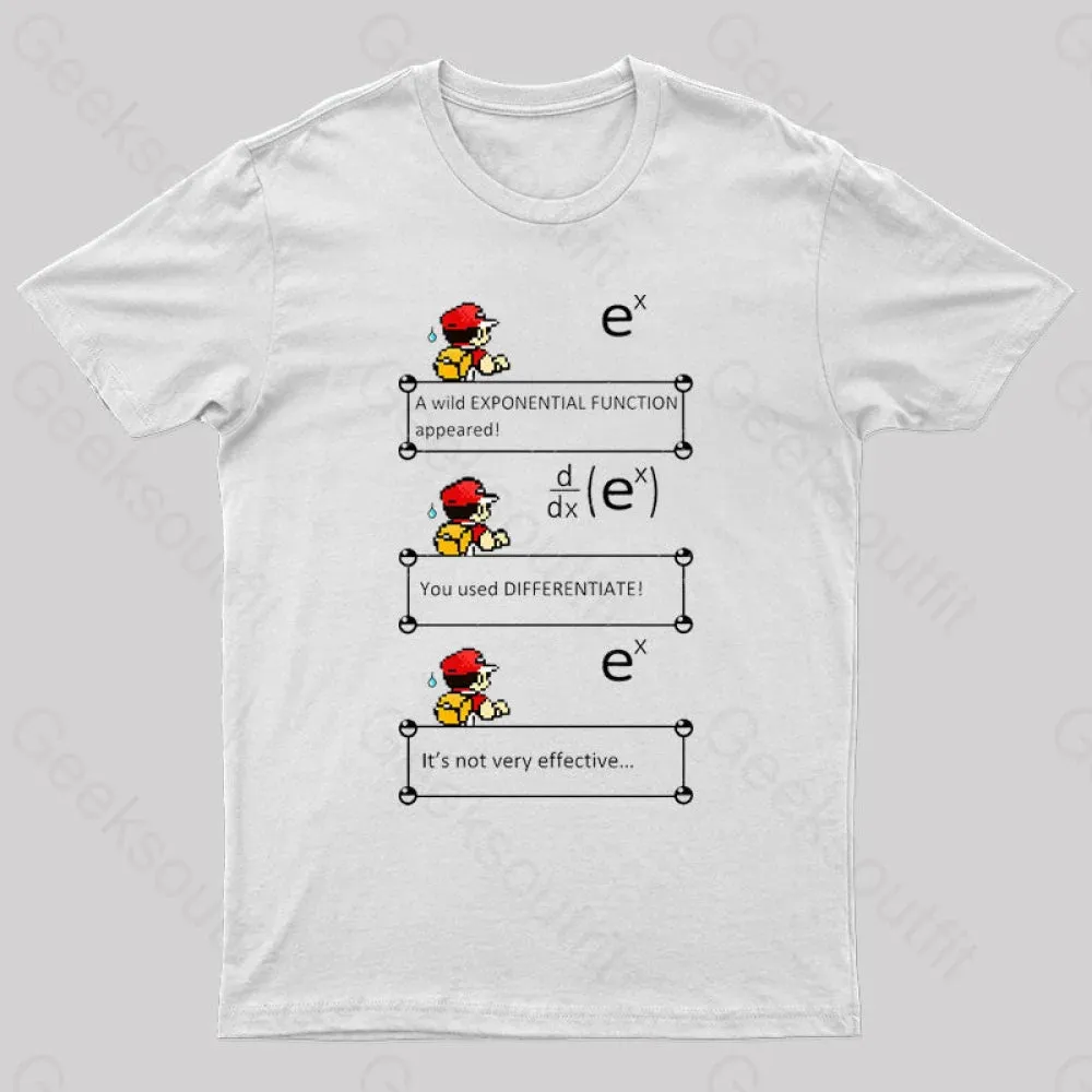 Exponential Adventure: Battle of Differentials T-Shirt - Image 5