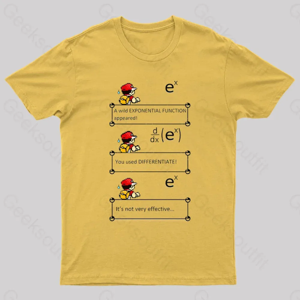 Exponential Adventure: Battle of Differentials T-Shirt - Image 4