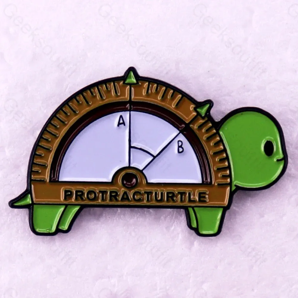 Extended Turtle Math Fun Pins