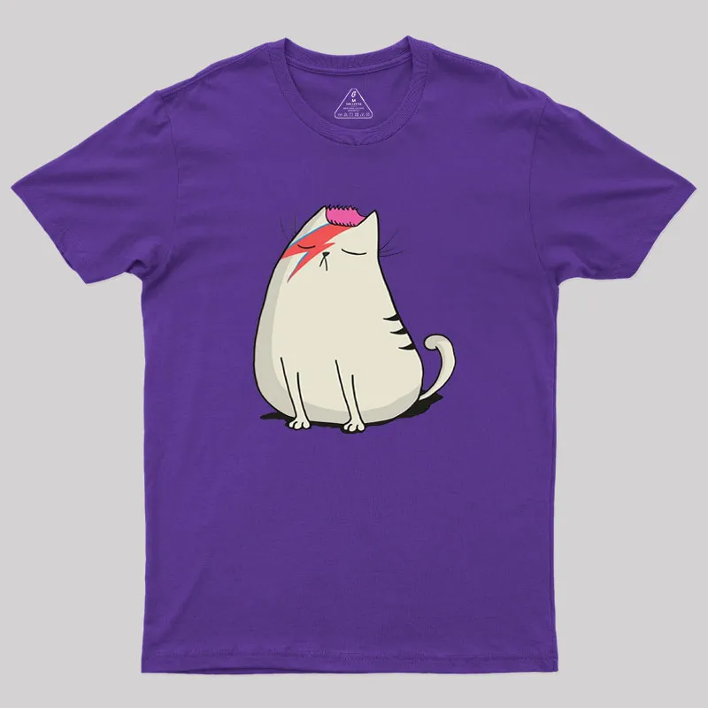 Meowie Geek T-Shirt - Image 5