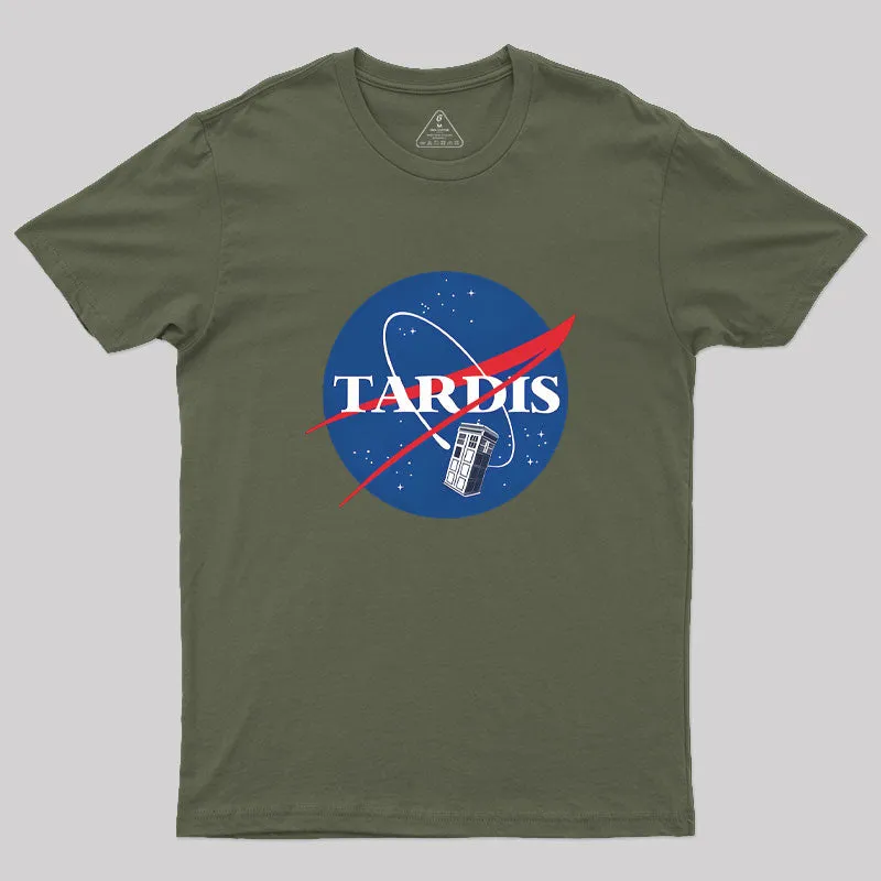 Tardis Geek T-Shirt - Image 3