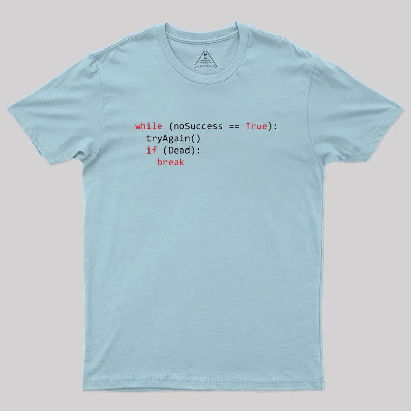 Algorithm of success | Python Coding Geek T-Shirt - Image 9