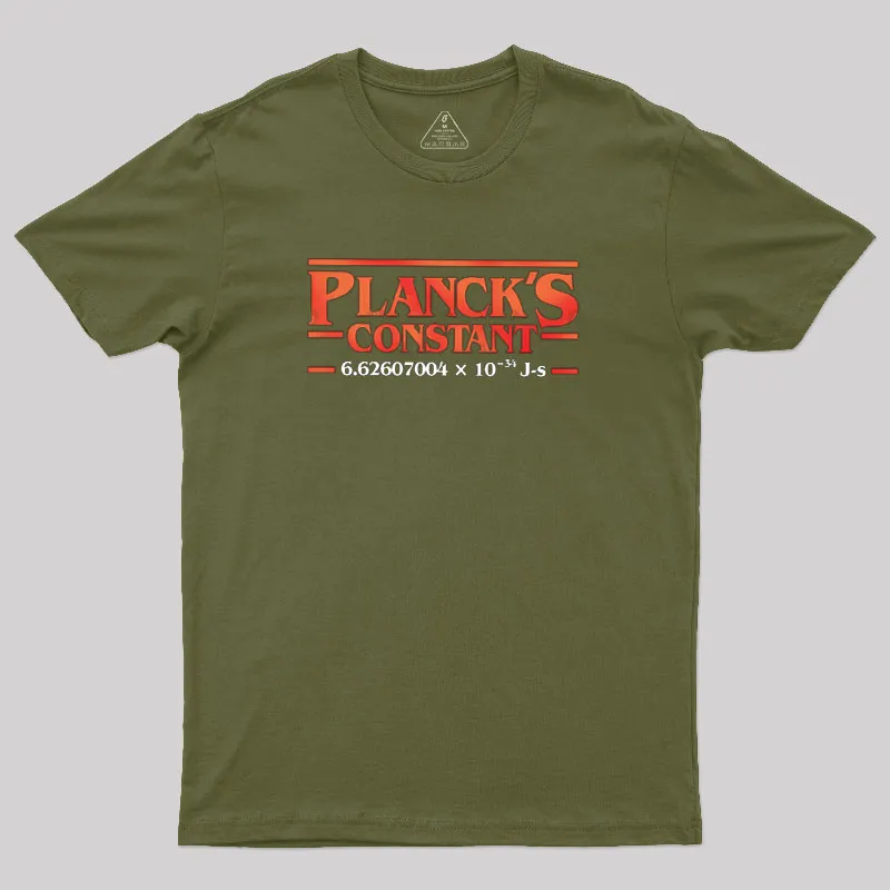 Planck is Constant Geek T-Shirt - Image 3