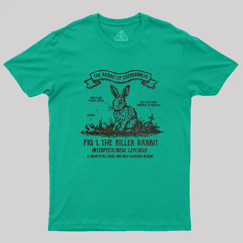 The Rabbit of Caerbannog Geek T-Shirt - Image 6