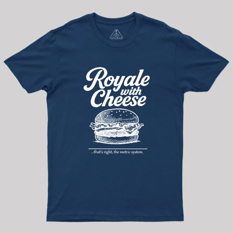 Alternative view of Royale With Cheese Geek T-Shirt