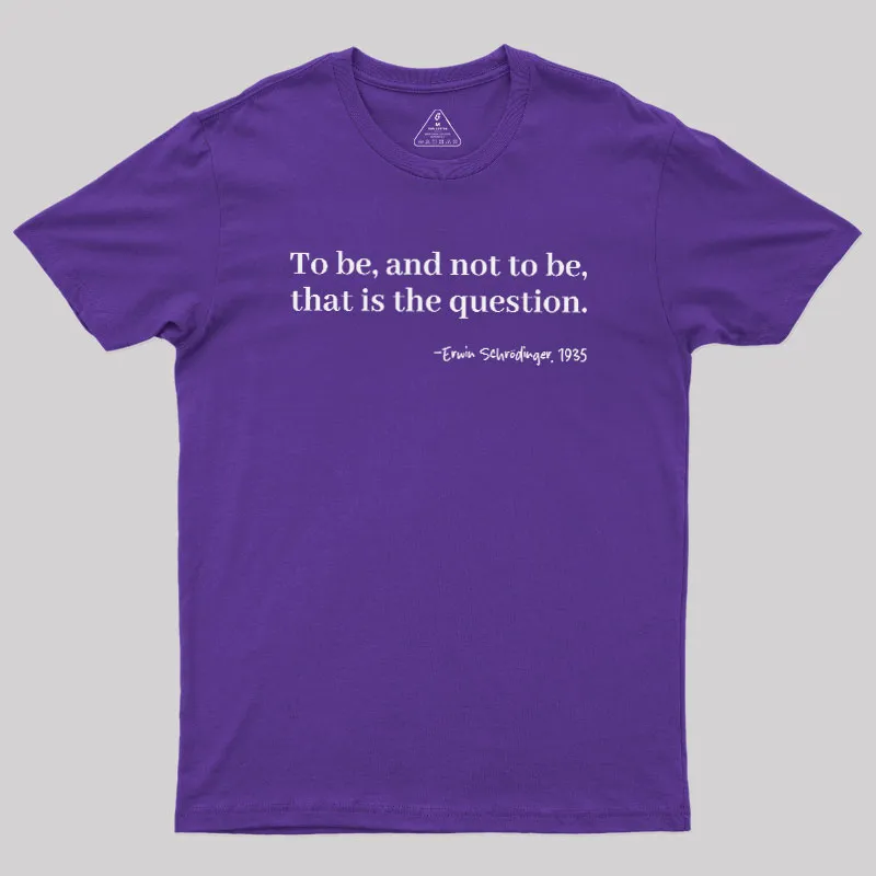 Schrödinger's Question Geek T-Shirt - Image 6
