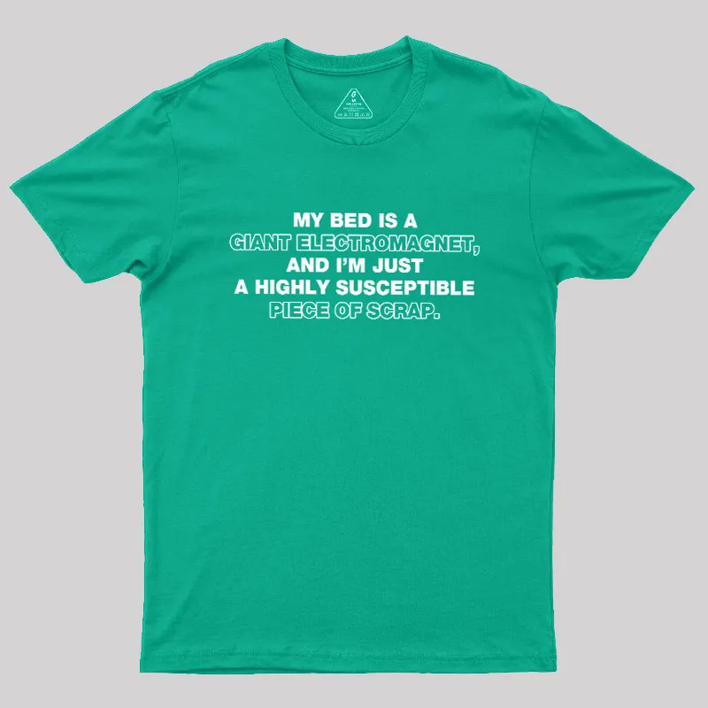 The Irresistible Pull of the Bed Geek T-Shirt - Image 10