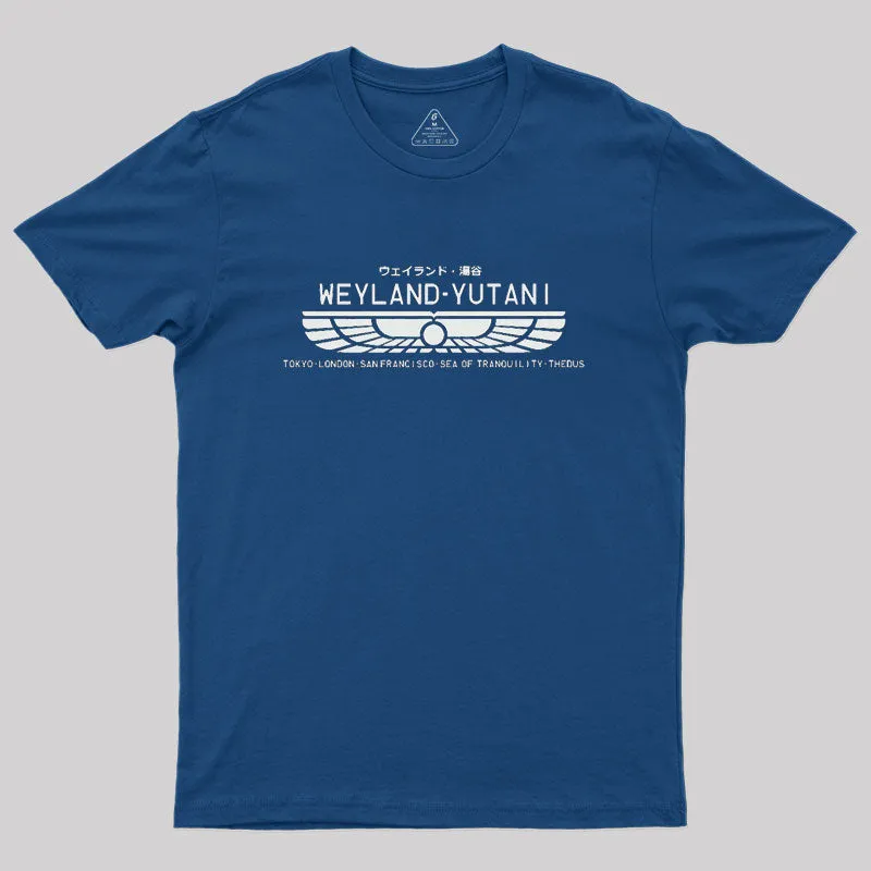 Alternative view of Weyland Yutani Geek T-Shirt