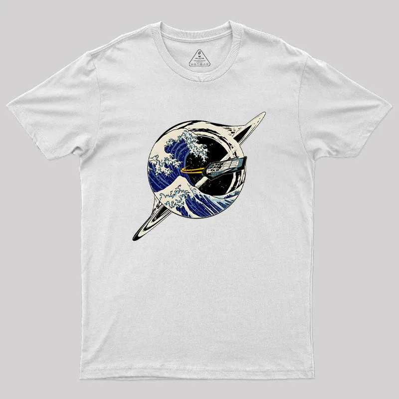 Interstellar Kanagawa Wave Geek T-Shirt - Image 11