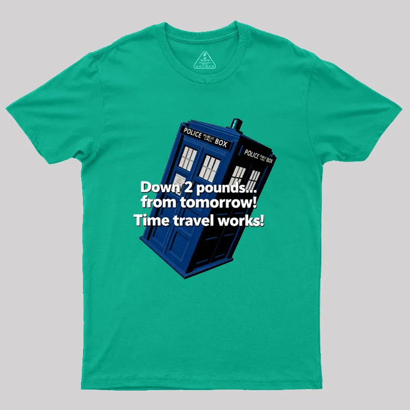 Down 2 Pounds From Tomorrow Geek T-Shirt - Image 10