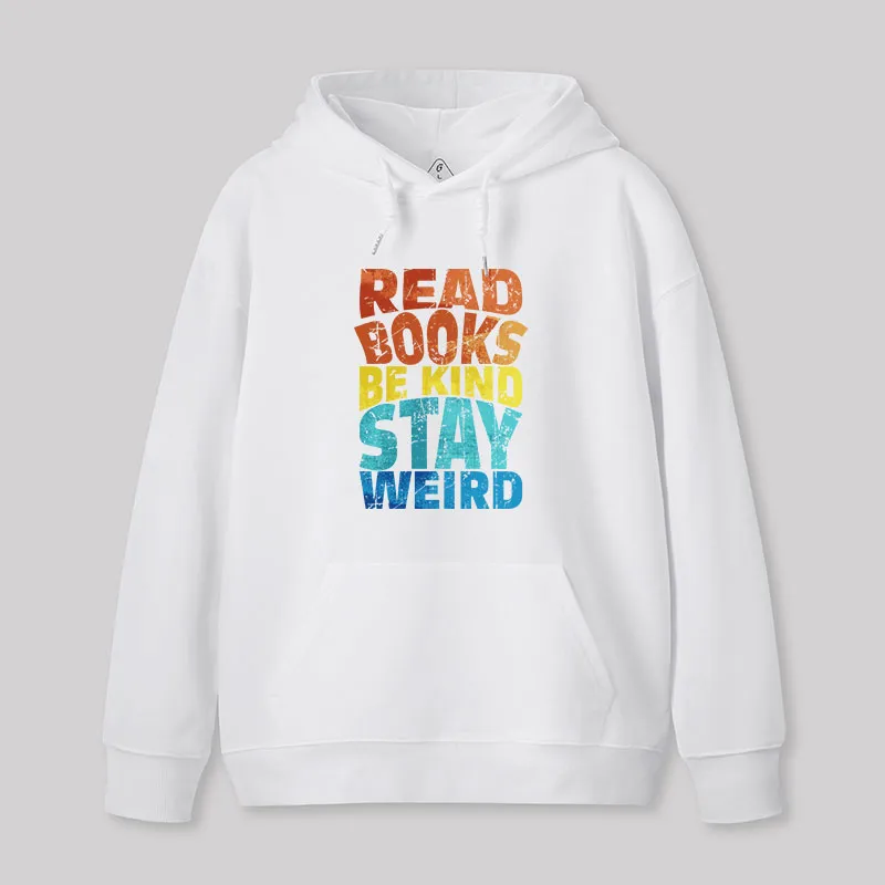 Read Books Be Kind Geek Hoodie - Image 5
