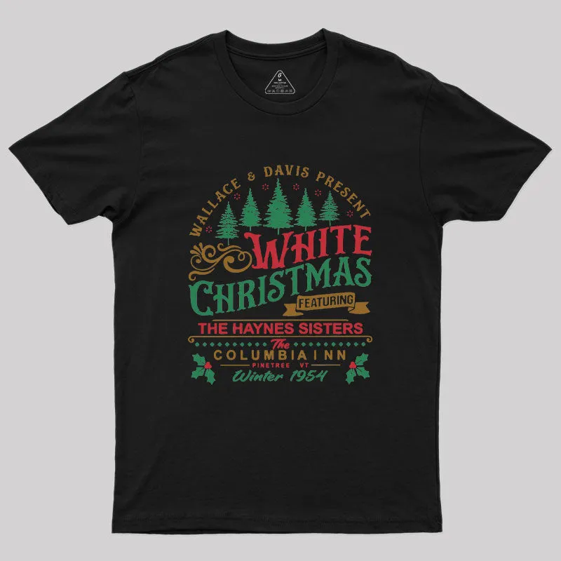 White Christmas Geek T-Shirt - Image 2