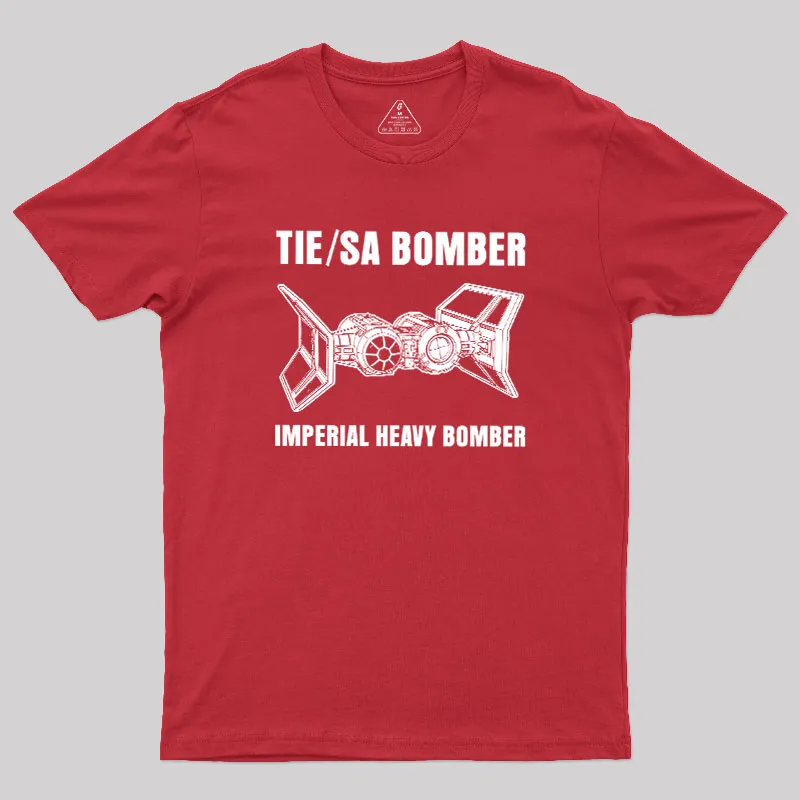 IMPERIAL HEAVY BOMBER Geek T-Shirt - Image 5