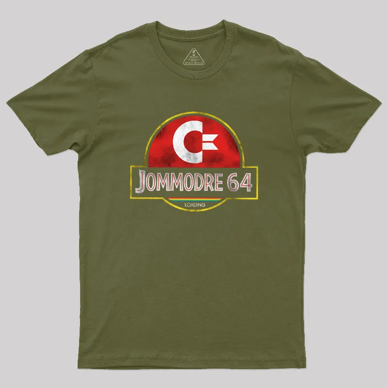 Jommodore 64 Geek T-Shirt - Image 3