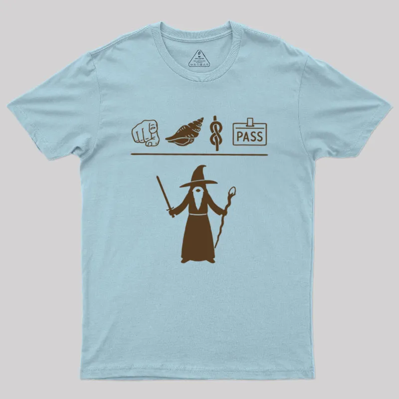 Wizard Hieroglyphs Geek T-Shirt - Image 5