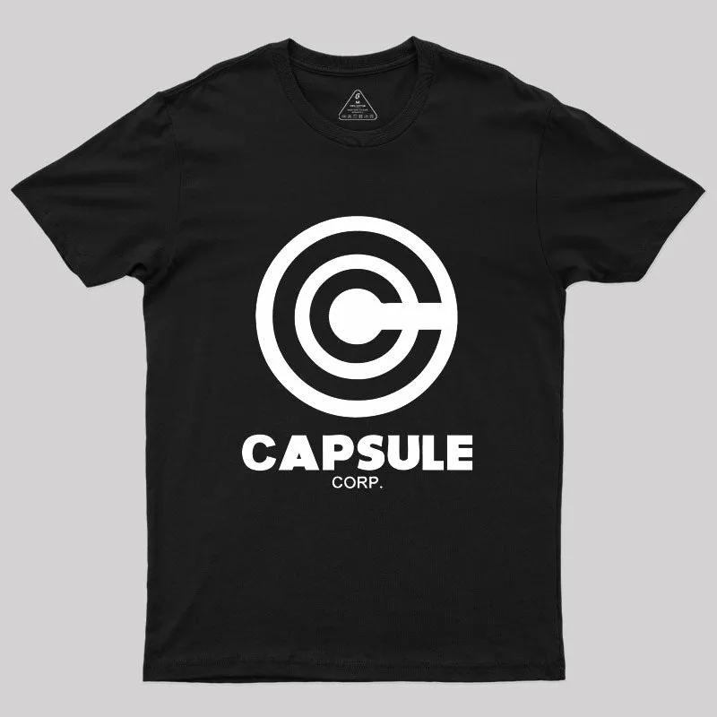 Alternative view of Capsule Corp DBZ Geek T-Shirt