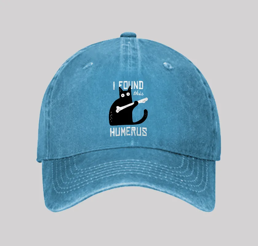 Cat With A Bone Washed Vintage Baseball Cap - Image 5