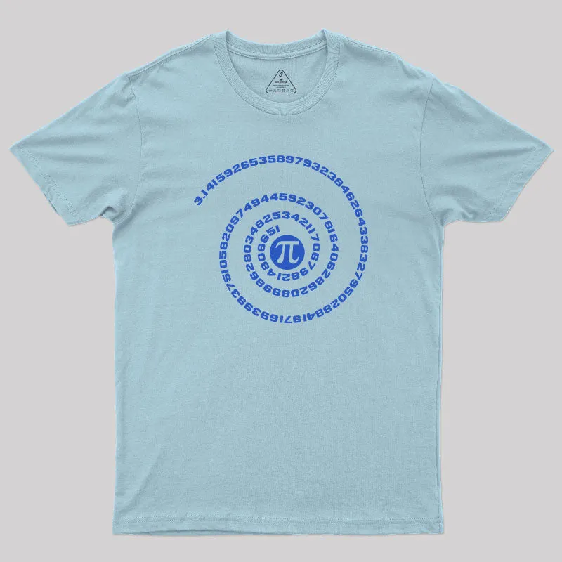 Pi Vortex Geek T-Shirt - Image 10