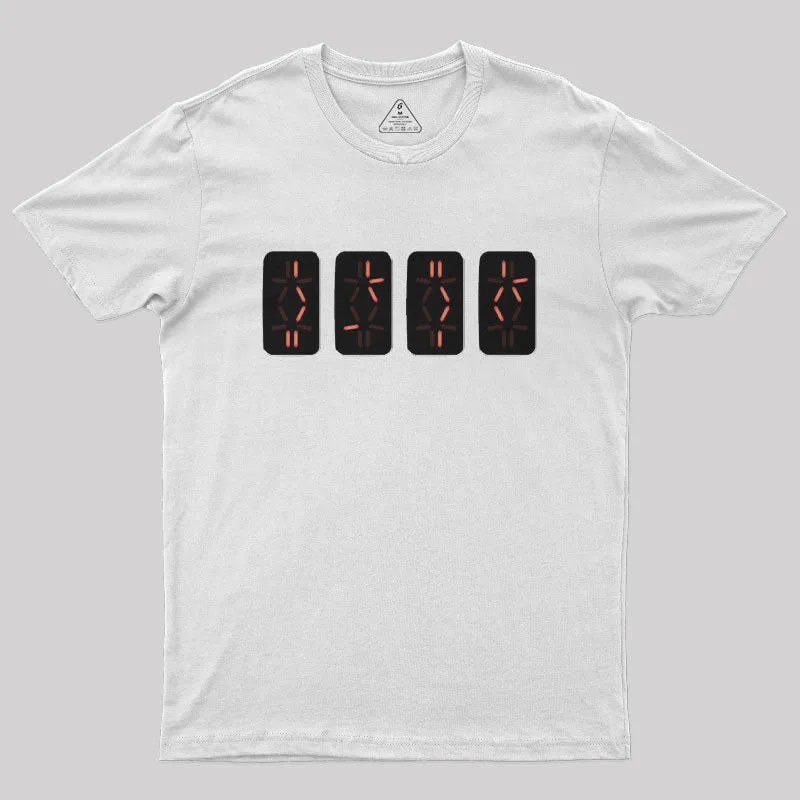 Predator Self-Destruct Countdown Timer Geek T-Shirt - Image 10