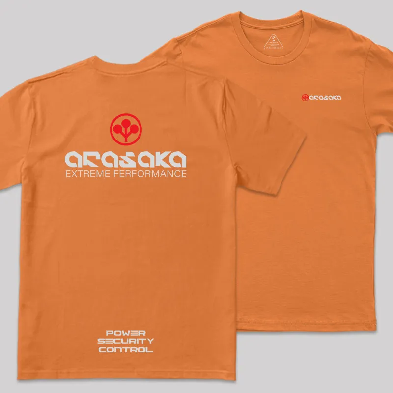 Arasaka Front and Back Printed Geek T-Shirt - Image 5