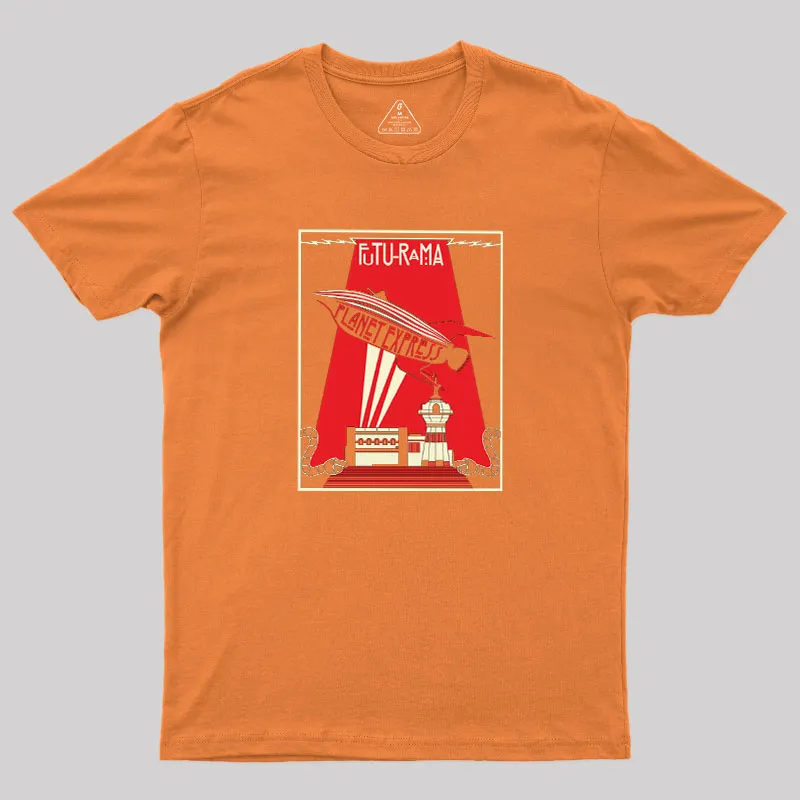 Futurama Mothership Geek T-Shirt - Image 5