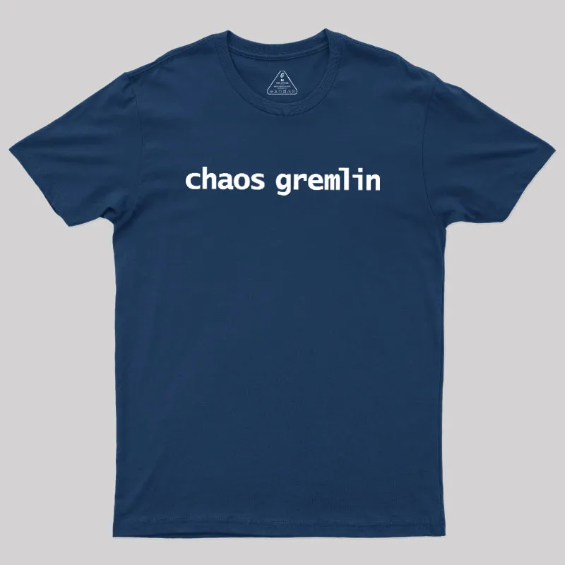 Alternative view of Chaos Gremlin Geek T-Shirt