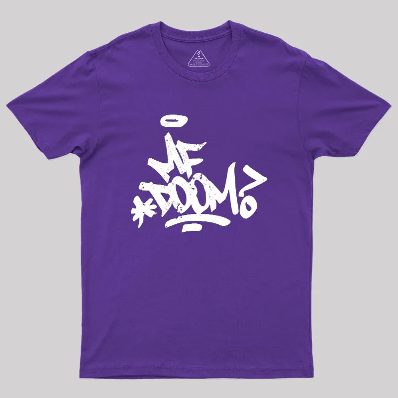 MF Doom Signature Geek T-Shirt - Image 5