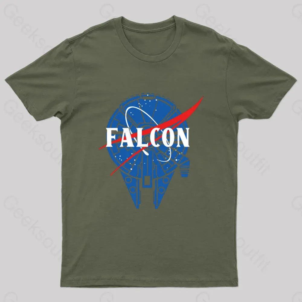 Alternative view of Falcon Geek T-Shirt
