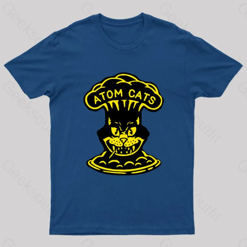 Fallout Atom Cats Garage Yellow Geek T-Shirt