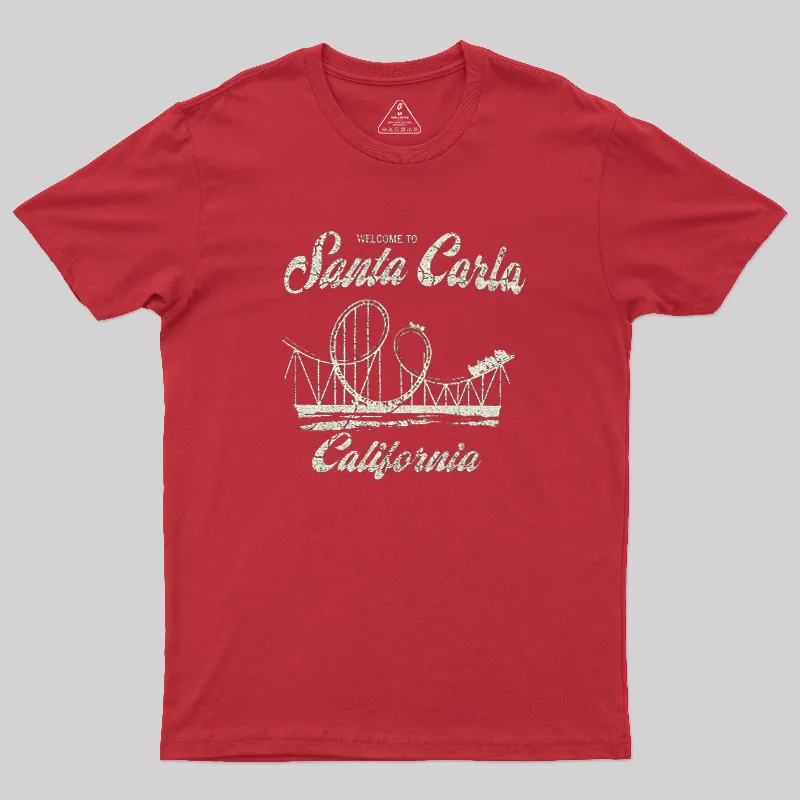 Welcome to Santa Carla Geek T-Shirt - Image 4