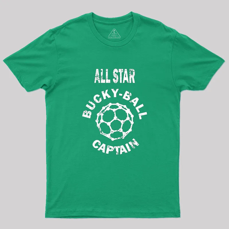 All Star Bucky Ball Captain Geek T-Shirt - Image 9