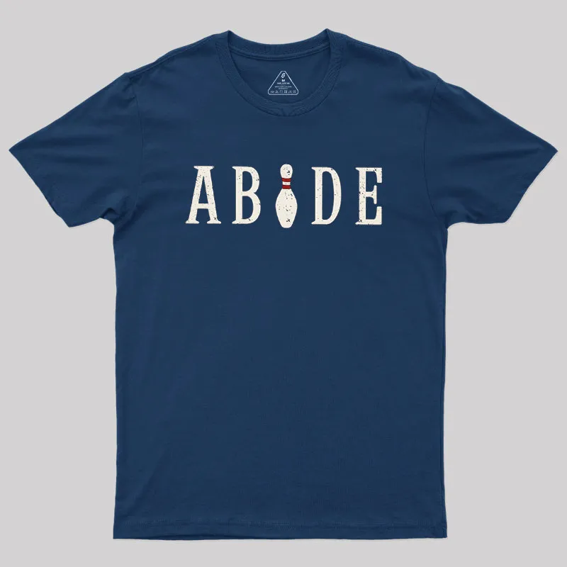 Alternative view of Bowling Abide Geek T-Shirt