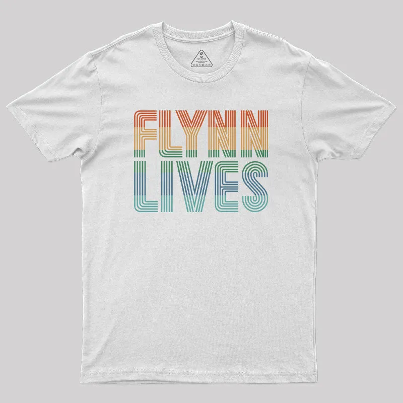 Flynn Lives Geek T-Shirt - Image 9