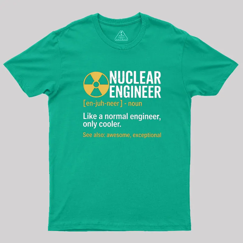 Nuclear Engineering Radioactive Chernobyl Geek T-Shirt - Image 7