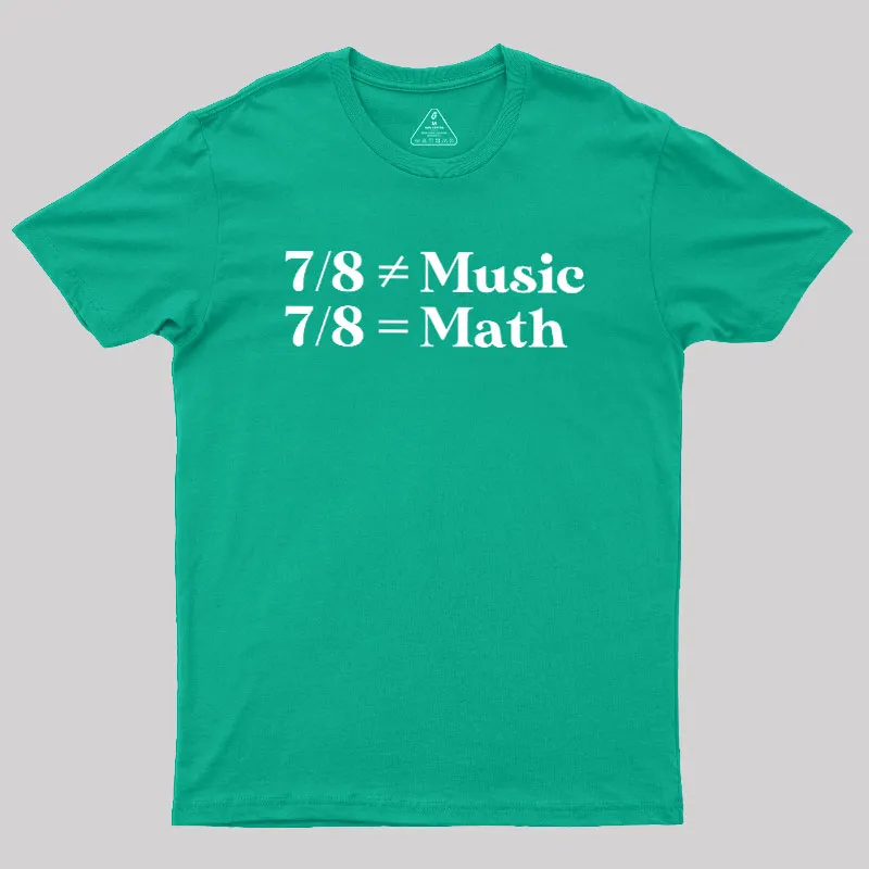 Music and Math Geek T-Shirt - Image 10