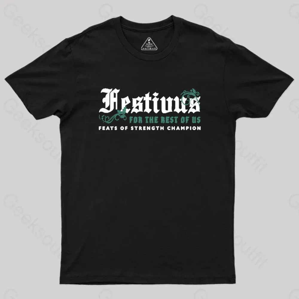 Alternative view of Festivus Geek T-Shirt