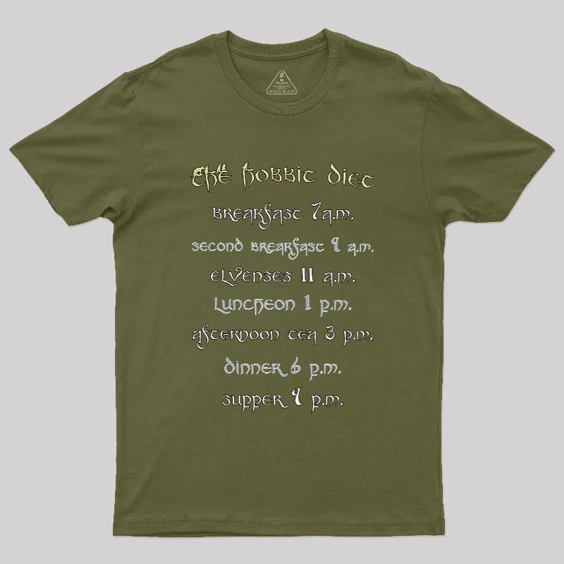 The Hobbit Diet Geek T-Shirt - Image 3